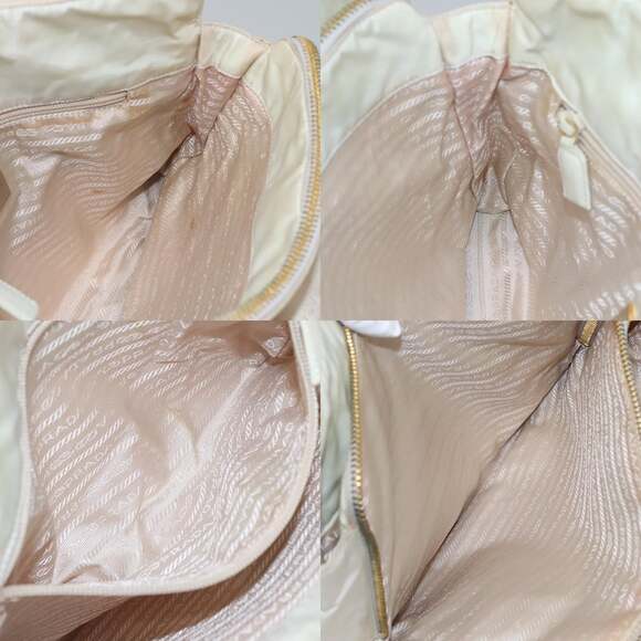 PRADA Shoulder Bag Nylon Beige - Picture 12 of 13